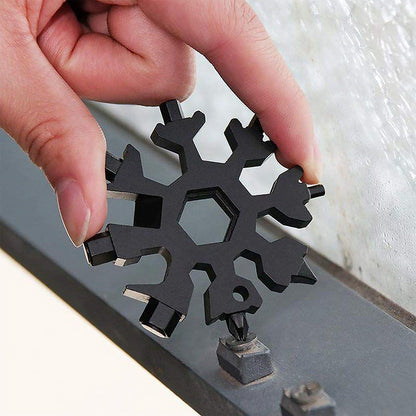Snowflake Multi-Tool – 18-in-1 Stainless Steel Pocket Tool – alternate view