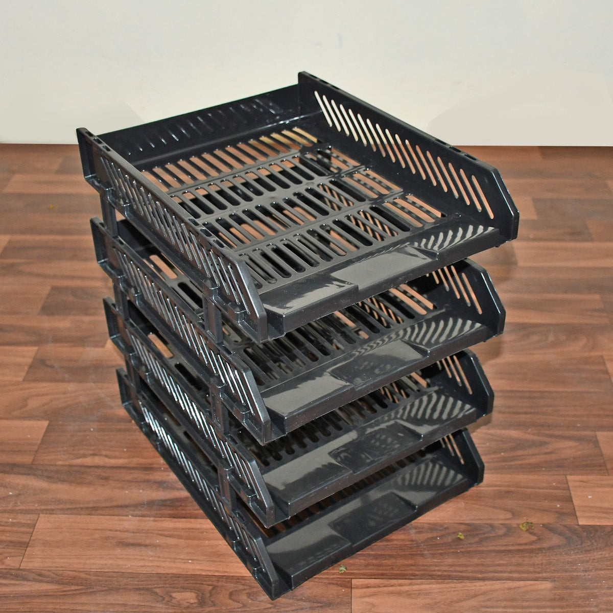 Office File Rack – 4-Layer Desktop Storage with Drawers – view 10