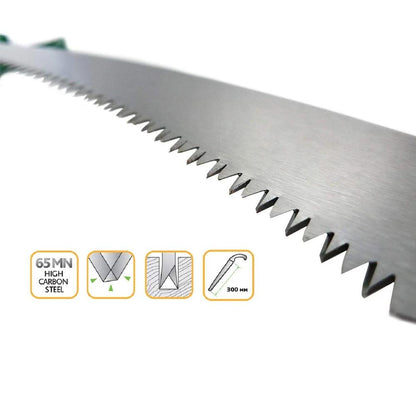 Chromium Steel Saw – 3-Edge Sharpened Blade – alternate view