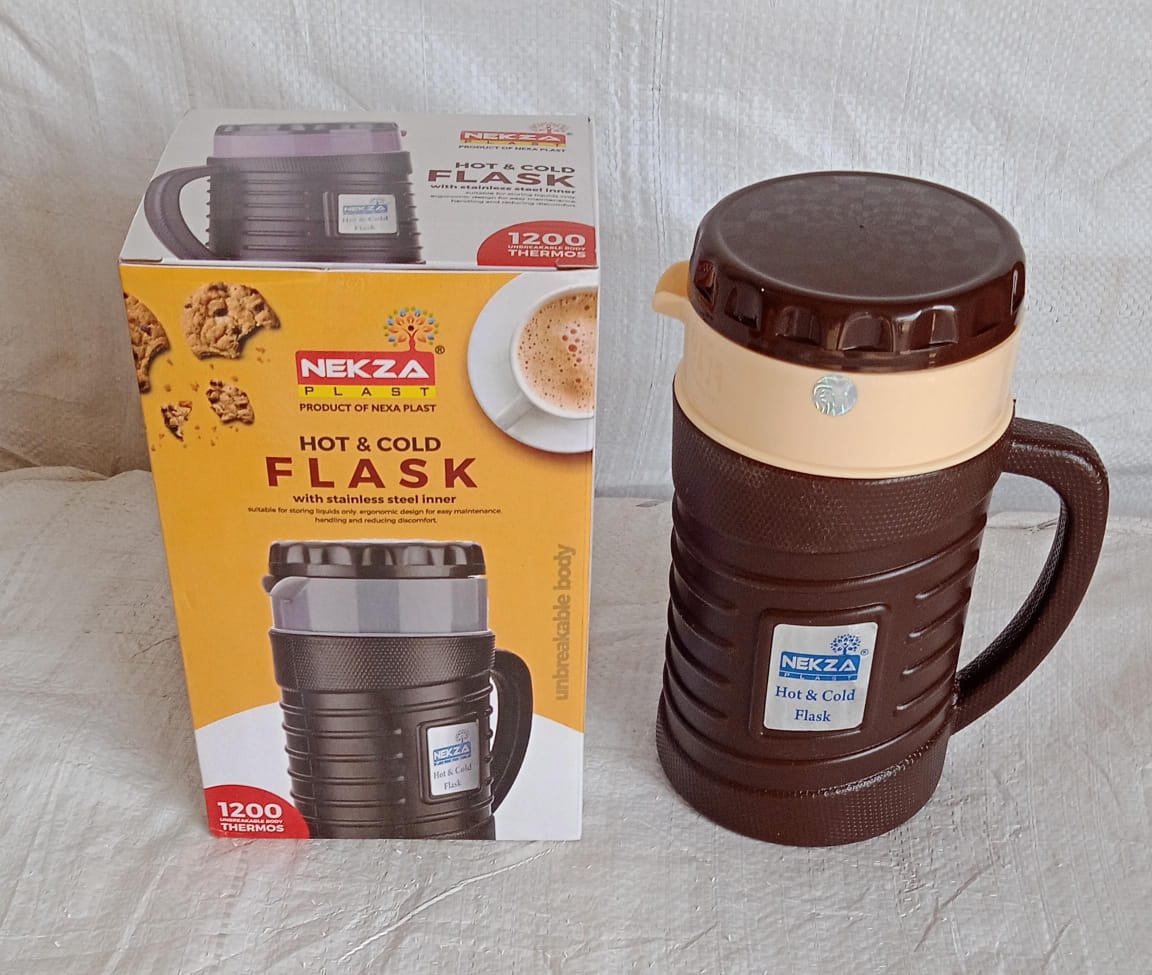 Stainless Steel Thermos Flask – Hot & Cold, Leakproof – view 6