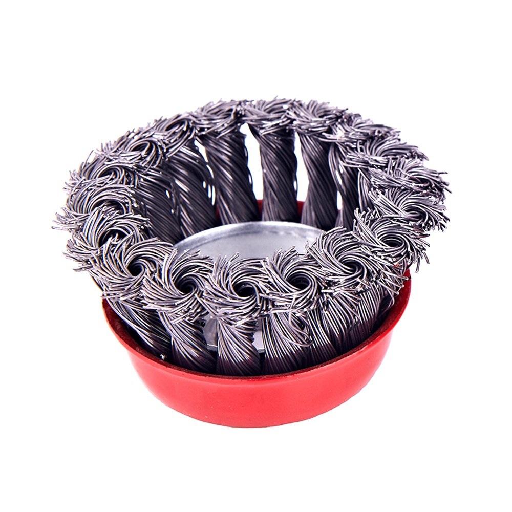 Wire Wheel Cup Brush – Heavy Duty Metal Cleaning – view 7