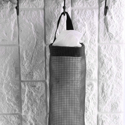 Hanging Waste Bag Holder – Durable Mesh Organizer – view 8