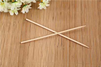 Natural Bamboo Skewers 15cm – Eco-Friendly BBQ Sticks – view 6