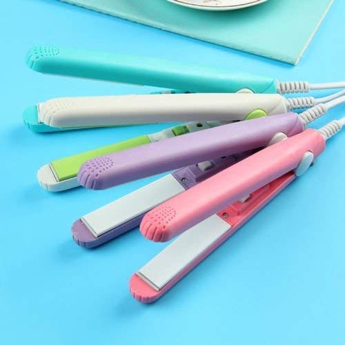 Mini Hair Styler – Ceramic Straightener & Curler – close-up