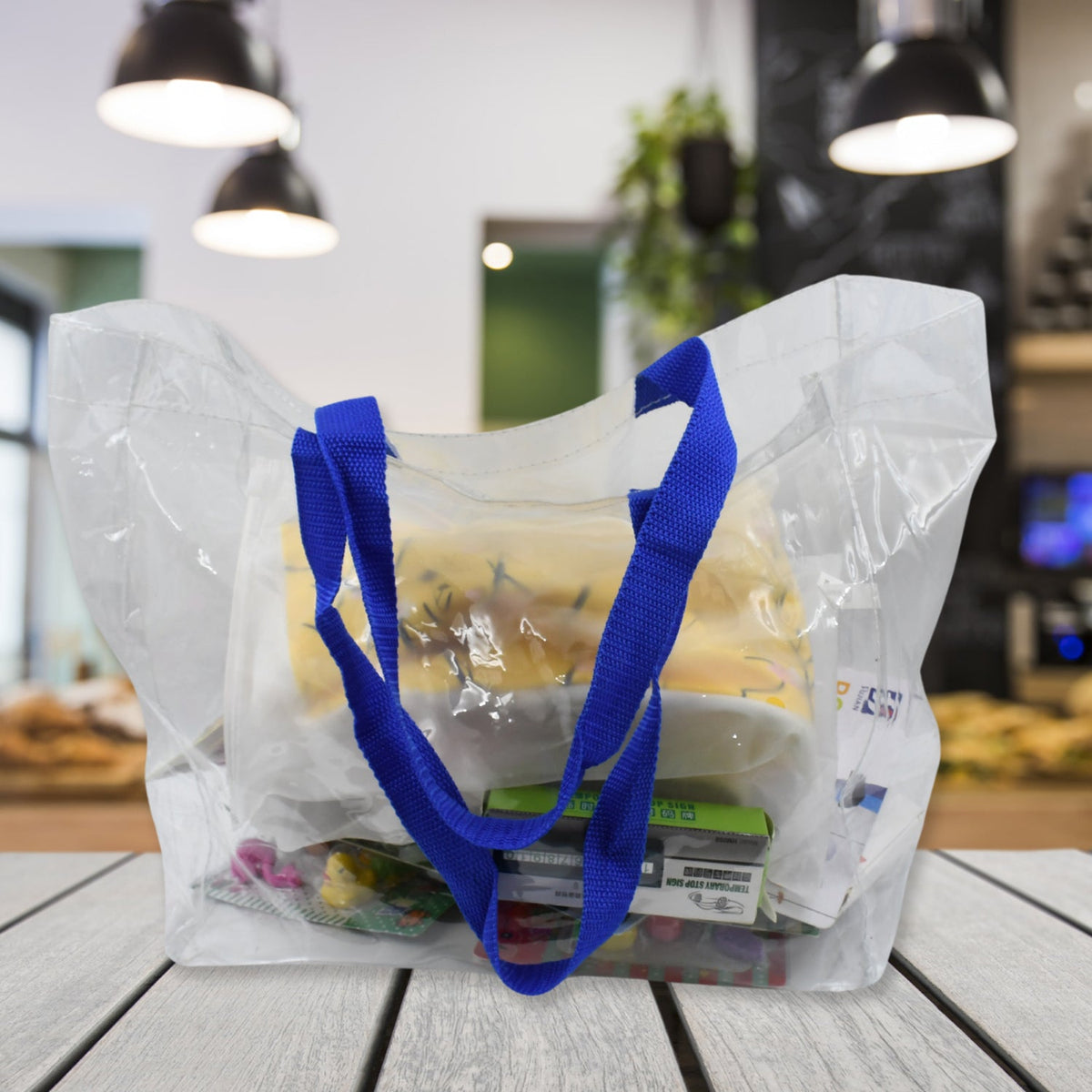 Transparent Gift Bag – Large Reusable Carrier – view 10