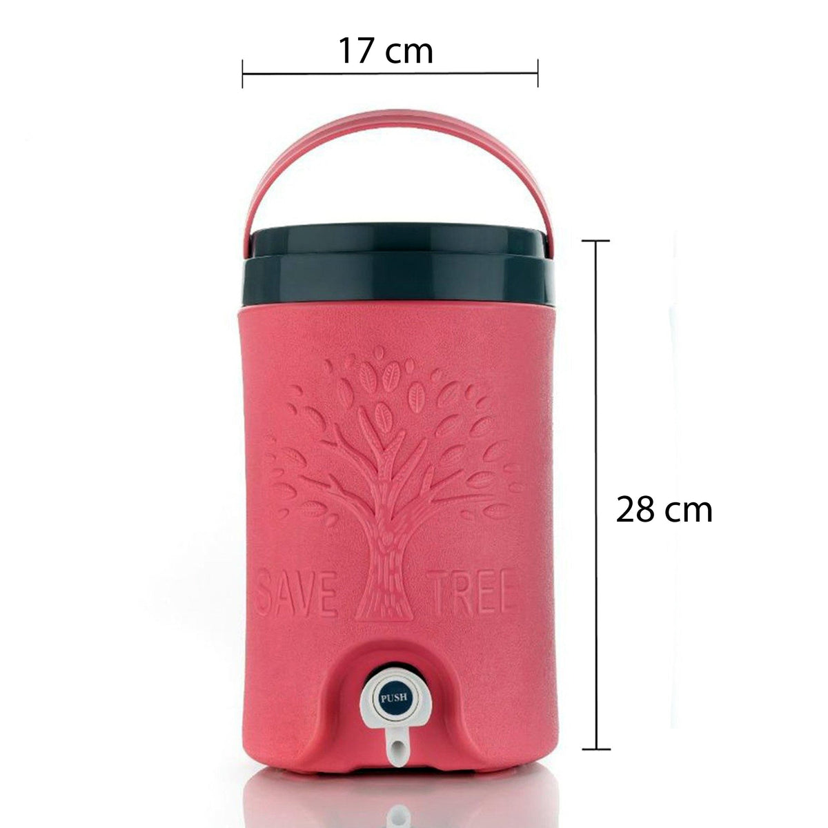 Insulated Water Jug 4300 ml – Sturdy Handle & Tap – close-up