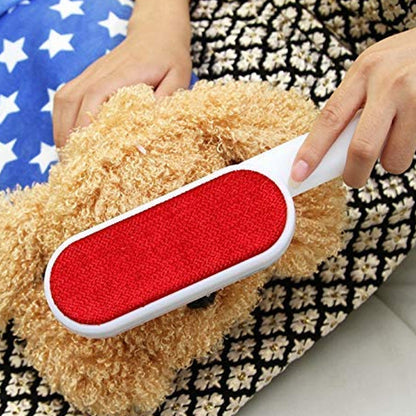 Pet Hair Remover – Double-Sided Self-Cleaning Brush – close-up