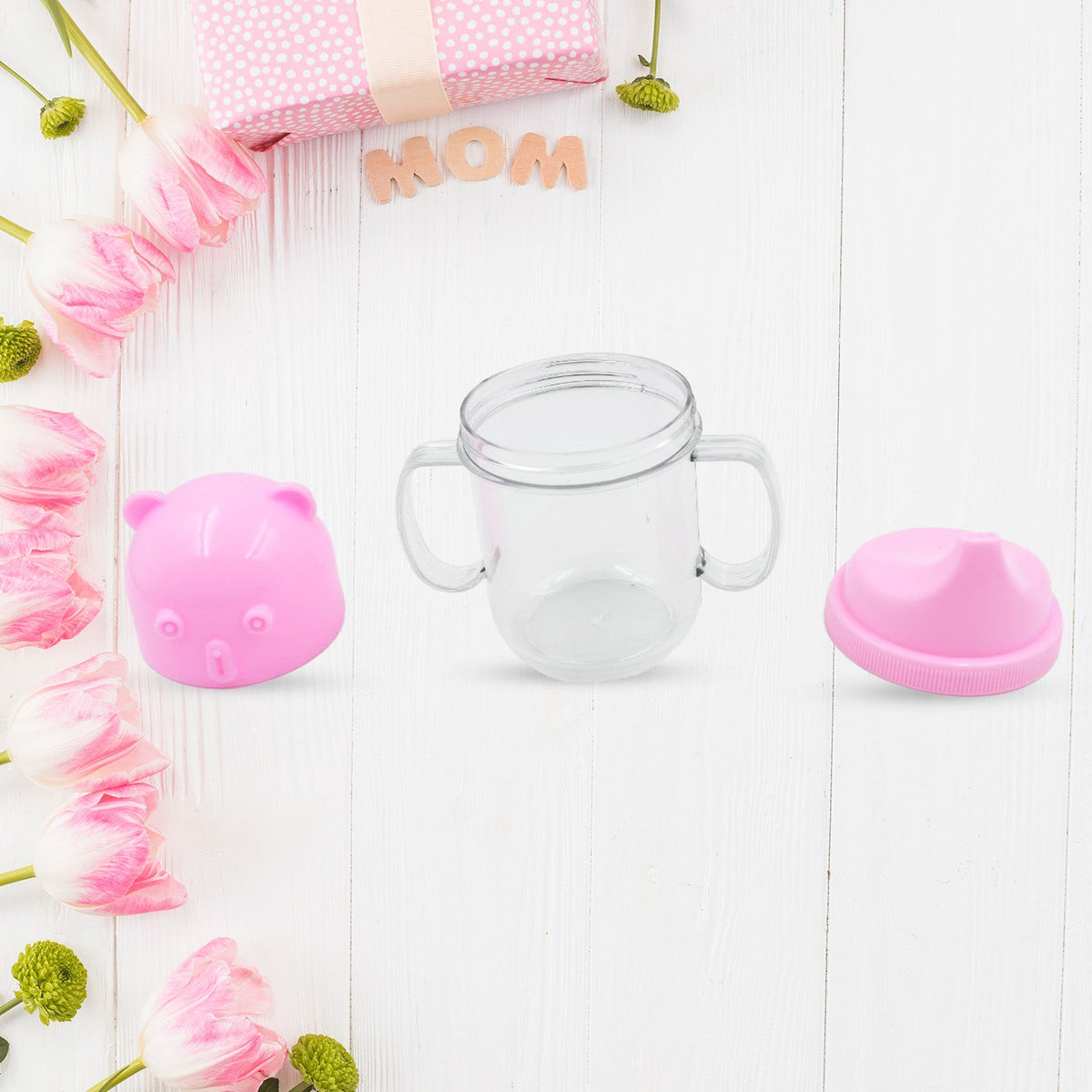 Baby Milk Sippy Mug – Leakproof 250ml Nursing Cup – view 7
