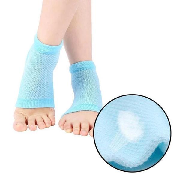 Silicone Gel Heel Socks – Pain Relief & Moisturizing – alternate view