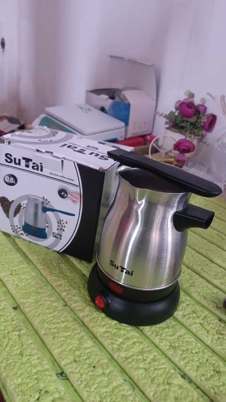 Electric Coffee Maker 800ml – Even Heating Kettle – view 8