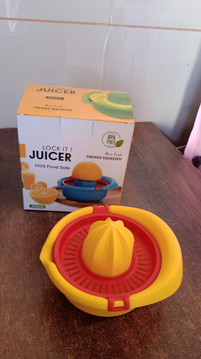 Orange Hand Press Juicer – Durable & Easy Clean – view 10