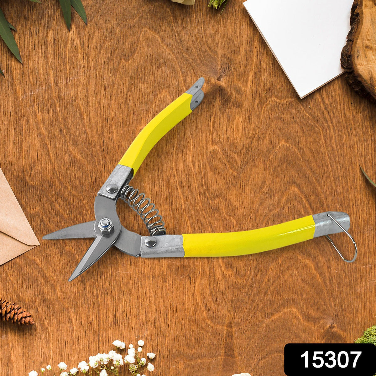Precision Micro Garden Snip – Sharp Small Pruning Scissor – side view