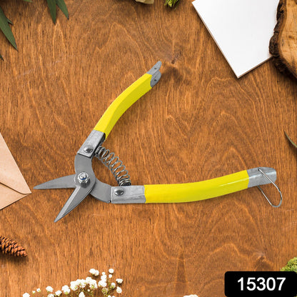 Precision Micro Garden Snip – Sharp Small Pruning Scissor – side view