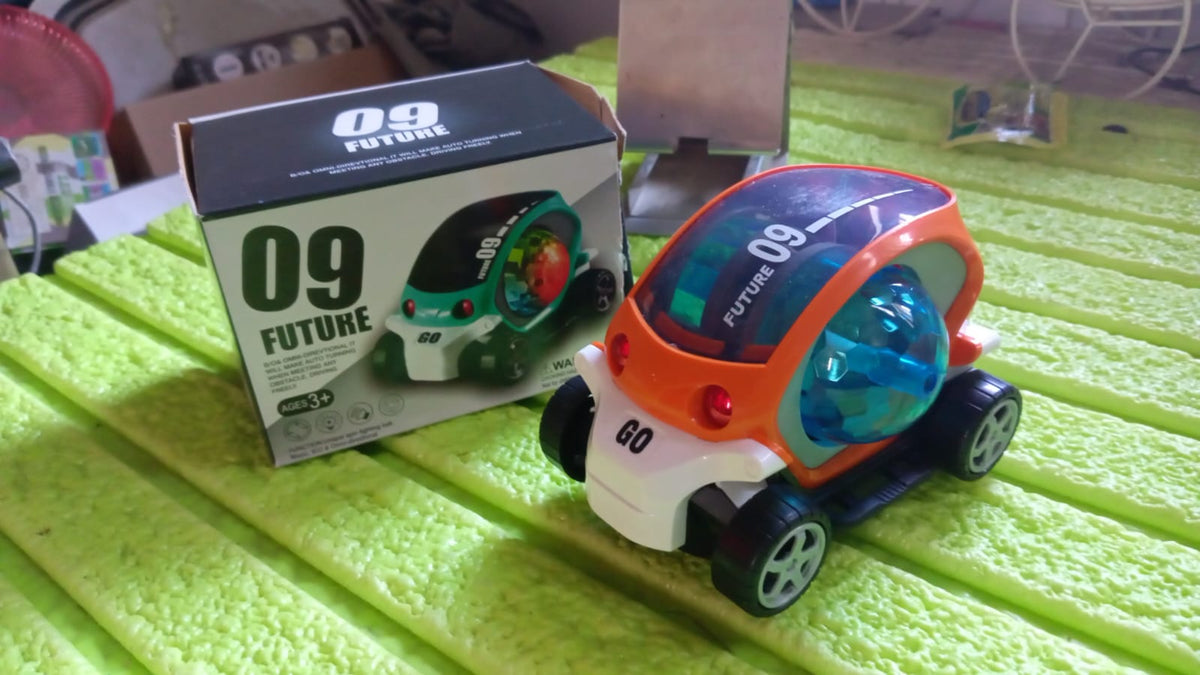 Rotating Stunt Car Toy – 360° Bump & Go Fun – view 7
