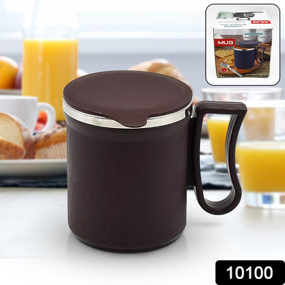 Stainless Steel Coffee Mug – Insulated, 200ml – side view
