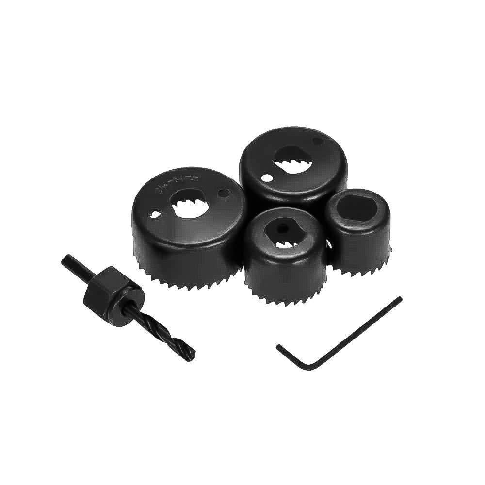 Hole Saw set – 6-Piece High Carbon Steel Drill Bits – alternate view