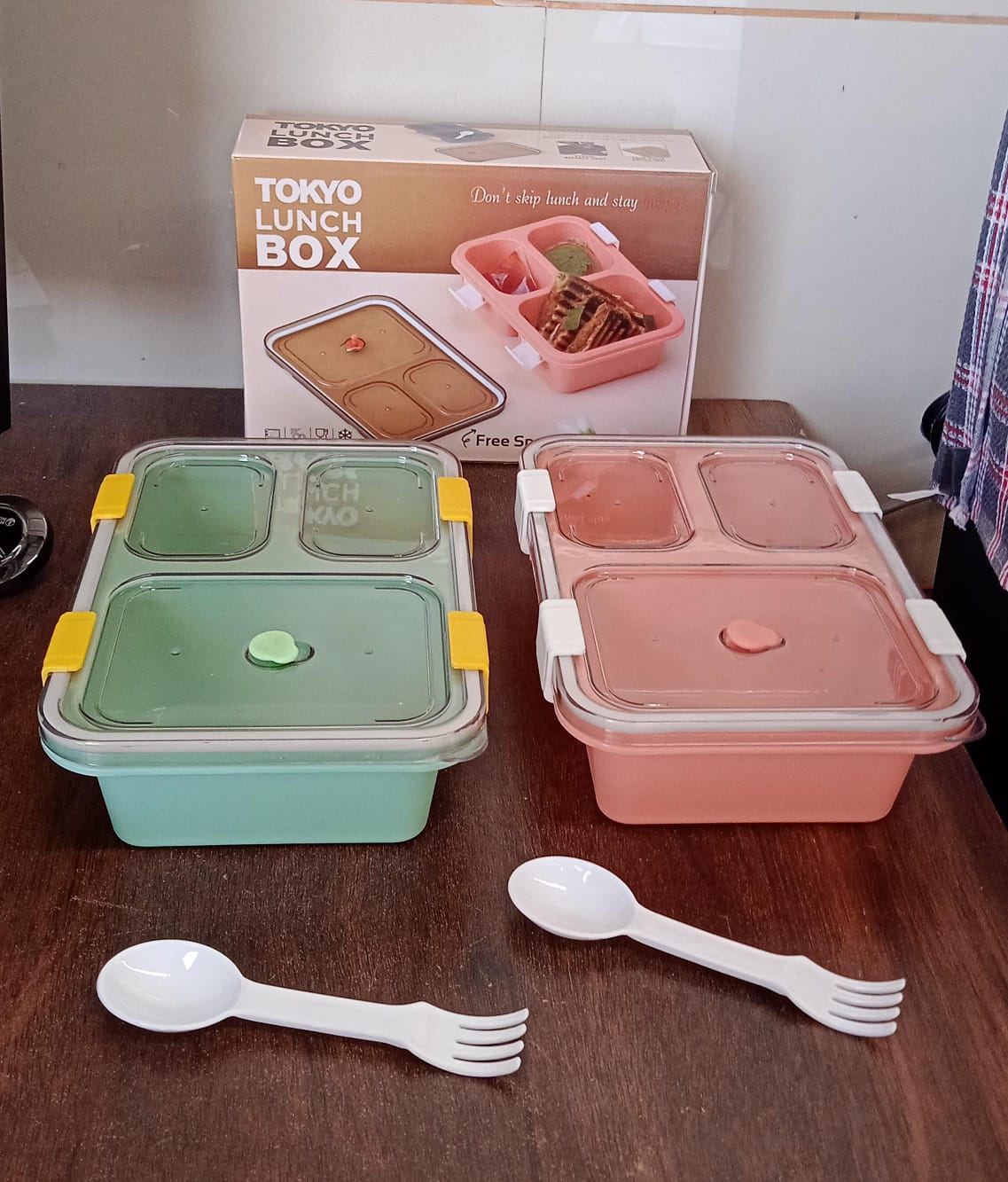 Kids Lunch Box – 3-Compartment, Leak-Proof Tiffin – view 10