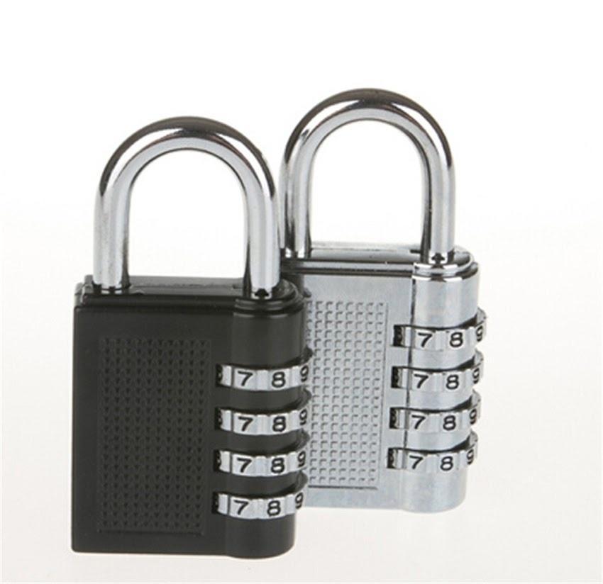 4-Digit Combination Padlock – Secure Portable Lock – view 7