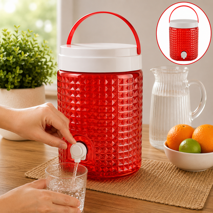 Plastic Water Jug 4.5 Litre – Diamond Cut & Leakproof