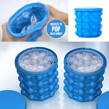 Silicone Ice Cube Maker – Airtight & Space-Saving – view 8