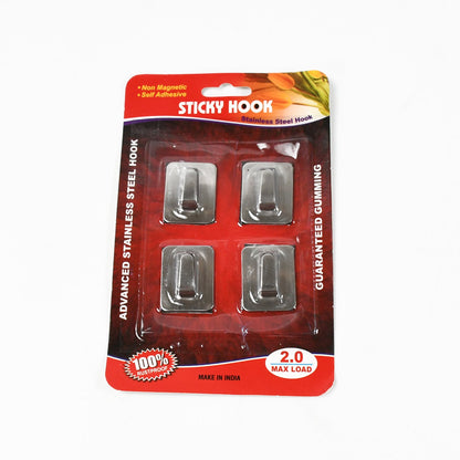 Self-Adhesive Wall Hooks – Heavy Duty Steel – view 6