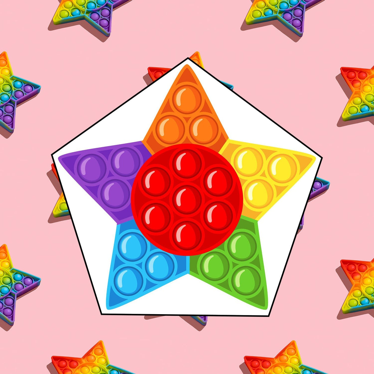 Star Fidget Toy – Engaging Stress Relief for Kids – detail view