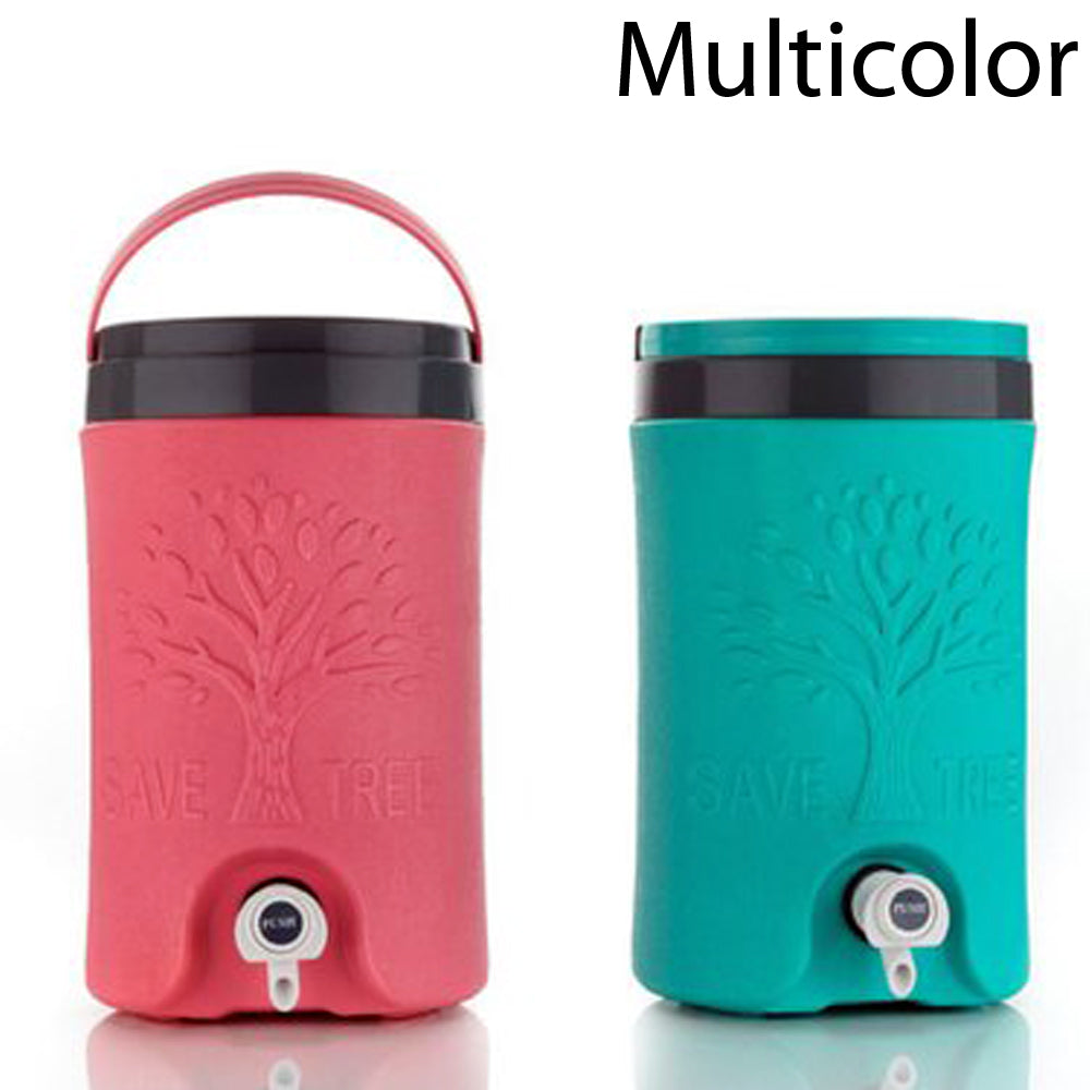 Insulated Water Jug 4300 ml – Sturdy Handle & Tap – detail view