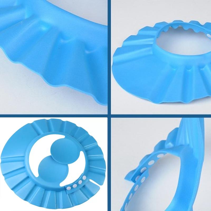 Baby Shower Cap – Adjustable & Soft for Tear-Free Bathing – view 7