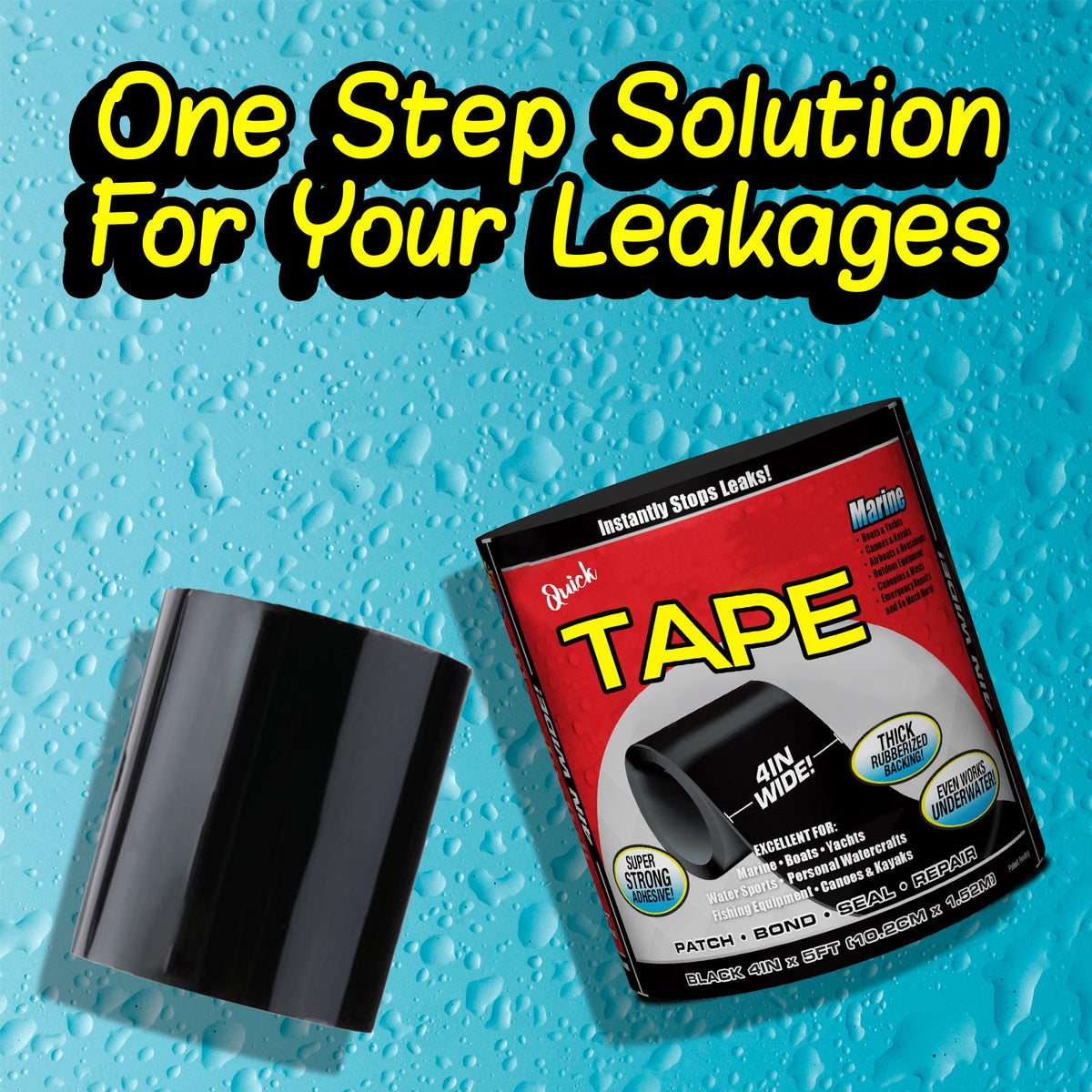 Leak Proof Tape – Instant Waterproof Seal for Repairs – view 7