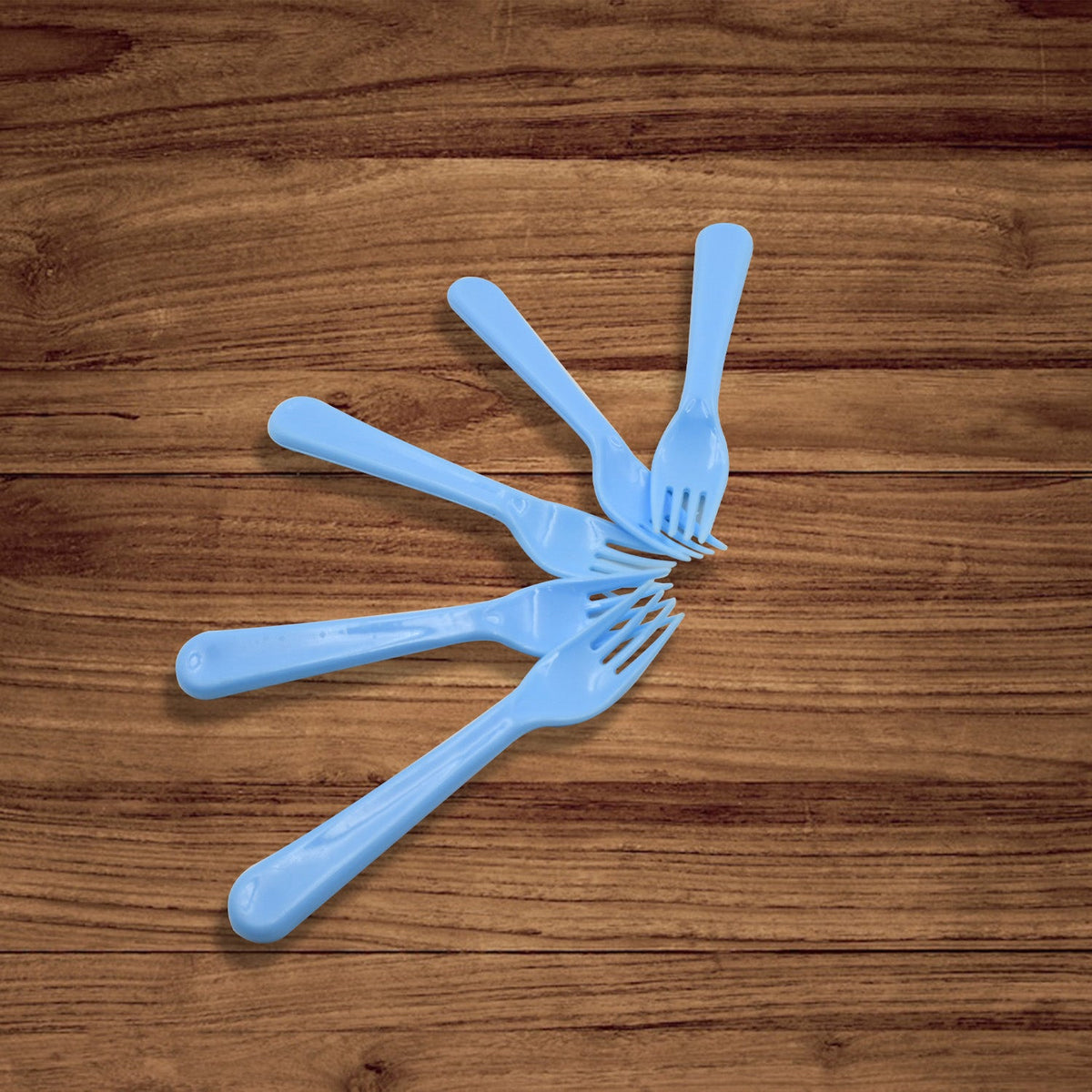 Reusable Plastic Forks – 5-Piece Heavy Duty set – view 12