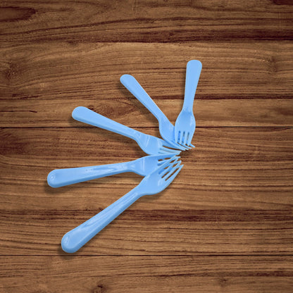 Reusable Plastic Forks – 5-Piece Heavy Duty set – view 12