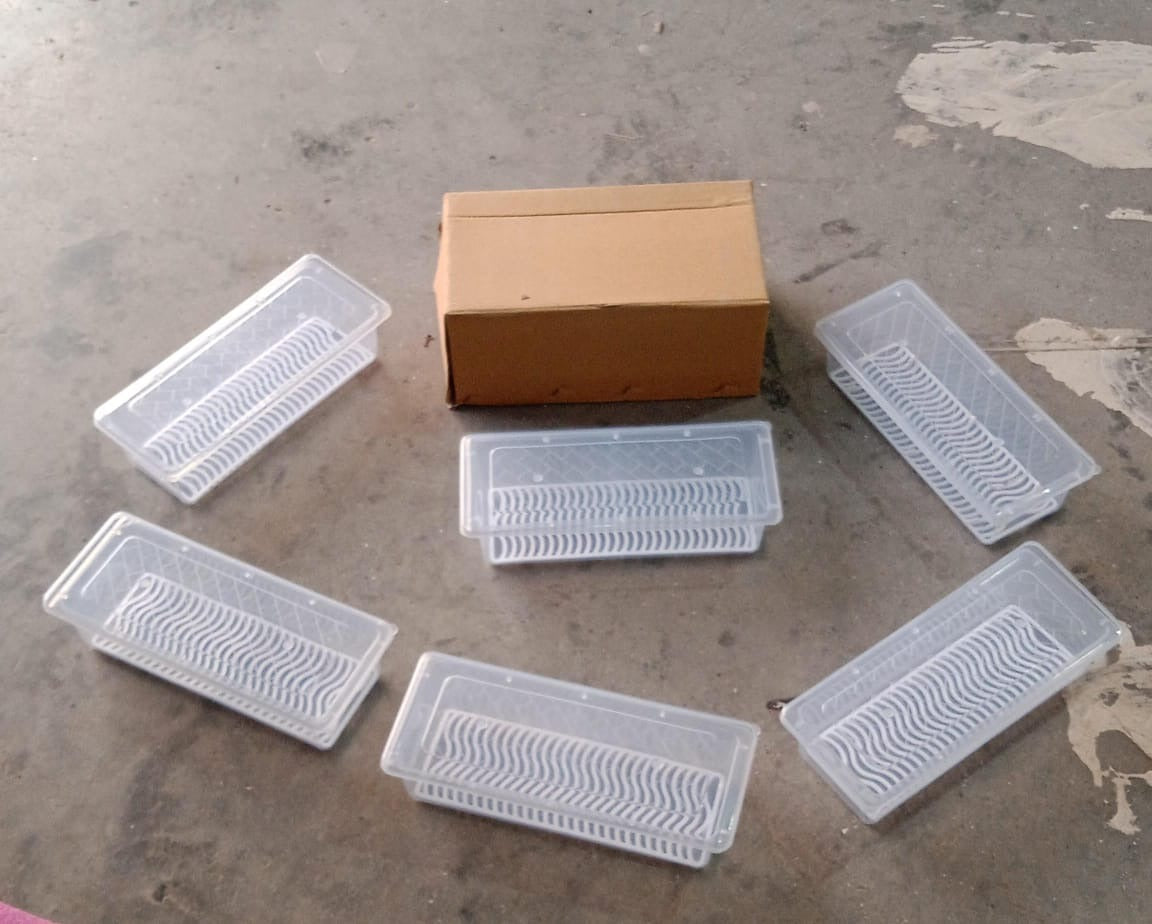 Freezer Storage Containers – 6-Pack 1500ML with Drain Plate – view 10