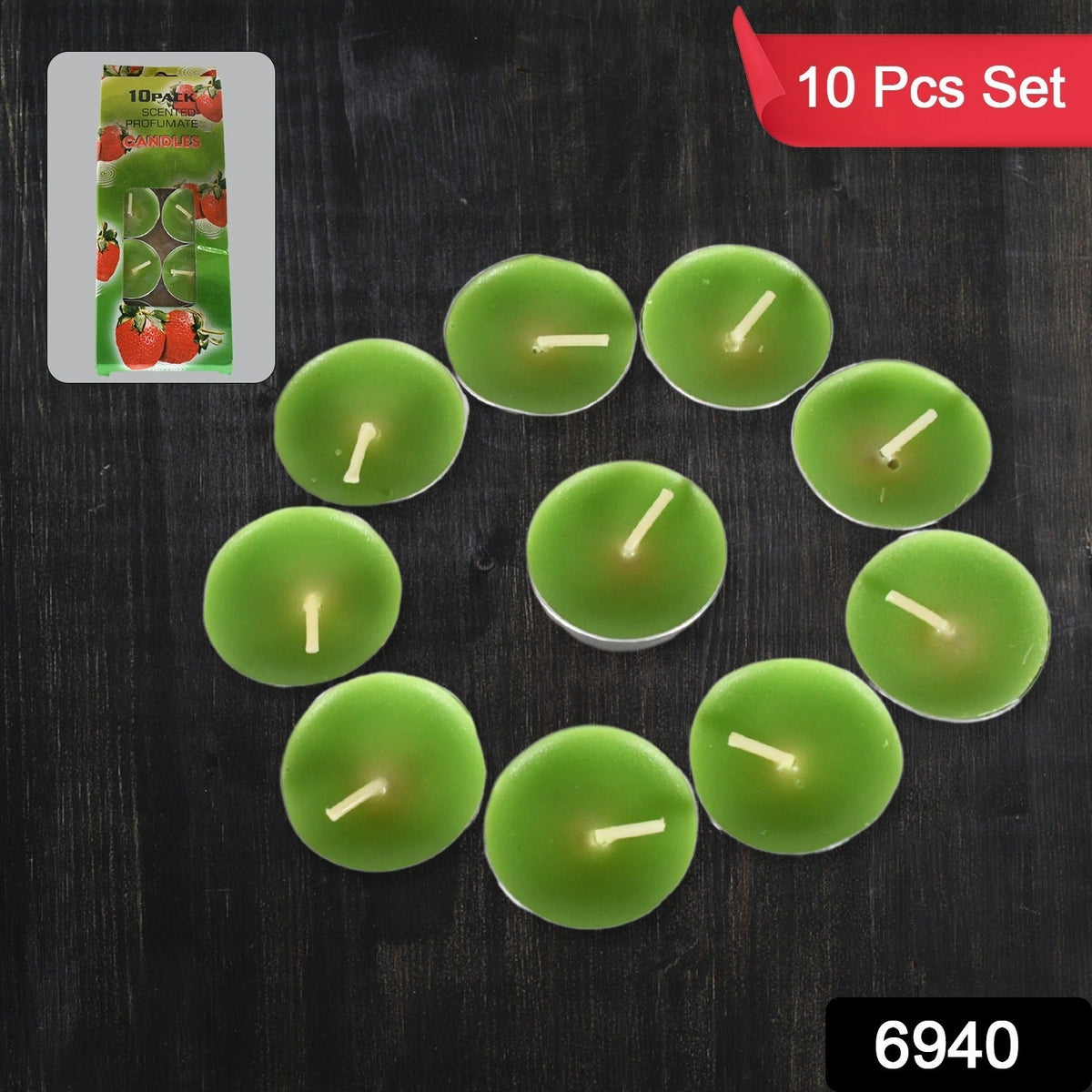 Diwali Candles – 8-9 Hour Smokeless for Home Decor – side view