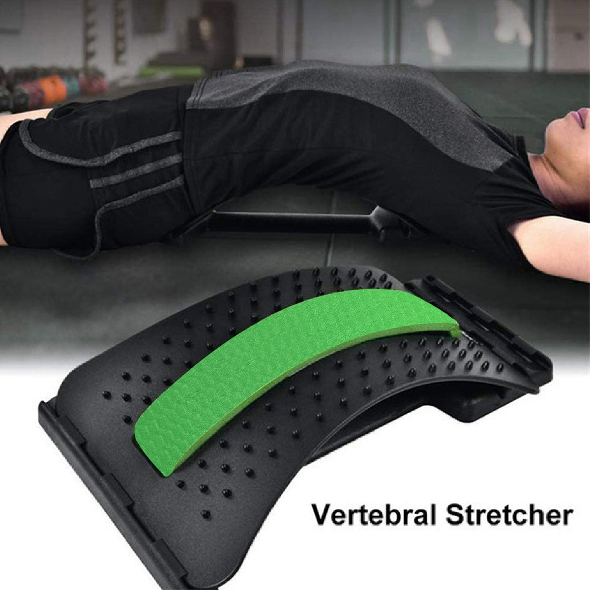 Multi-Level Back Stretcher – Pain Relief & Posture Corrector – detail view