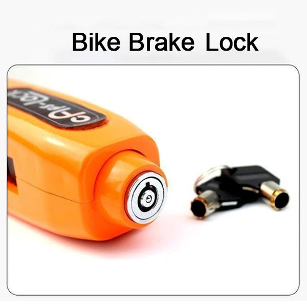 Bike Brake Lock – Heavy Duty Anti-Theft Security – close-up