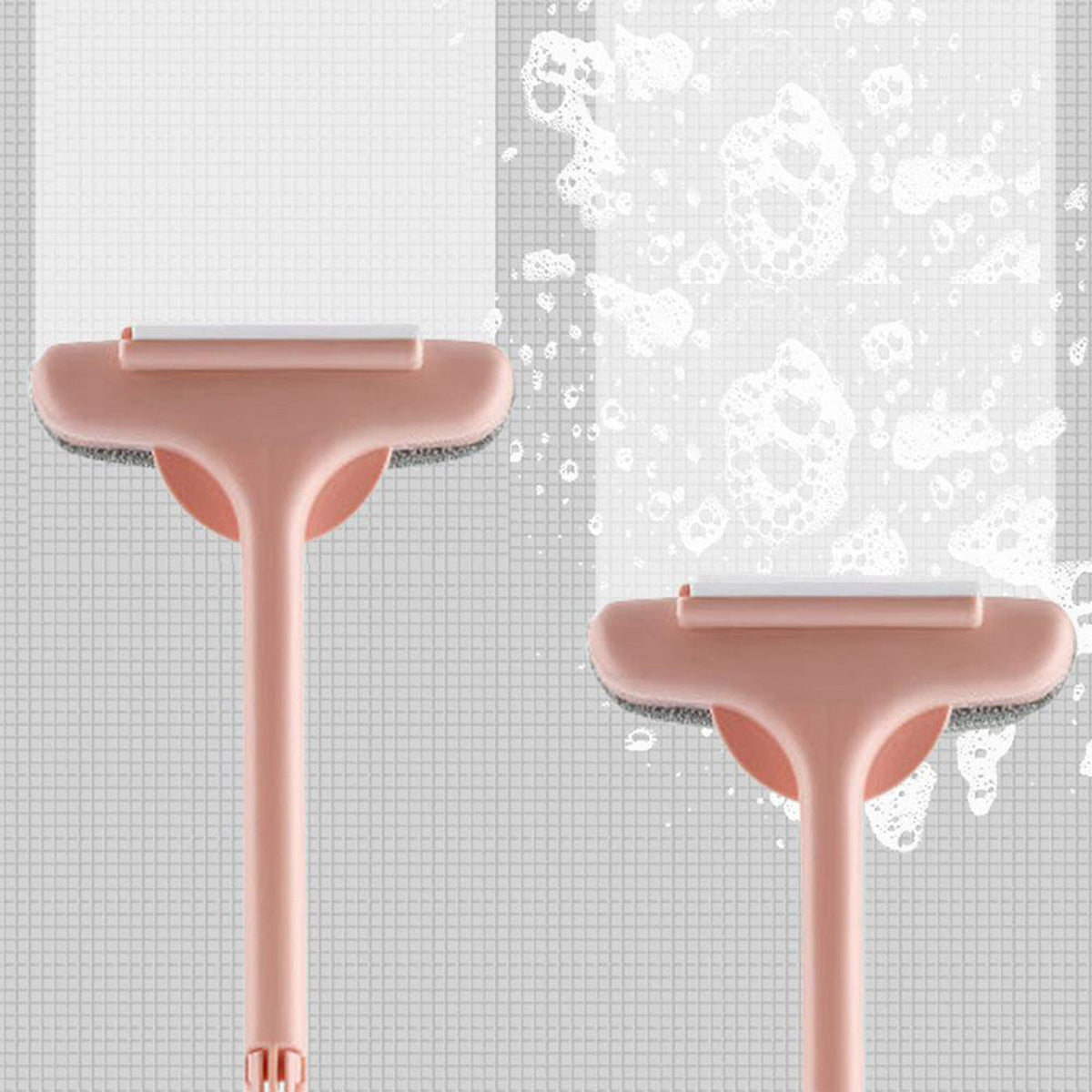 Mesh Cleaning Brush – 2-in-1 Window Wiper & Duster – alternate view