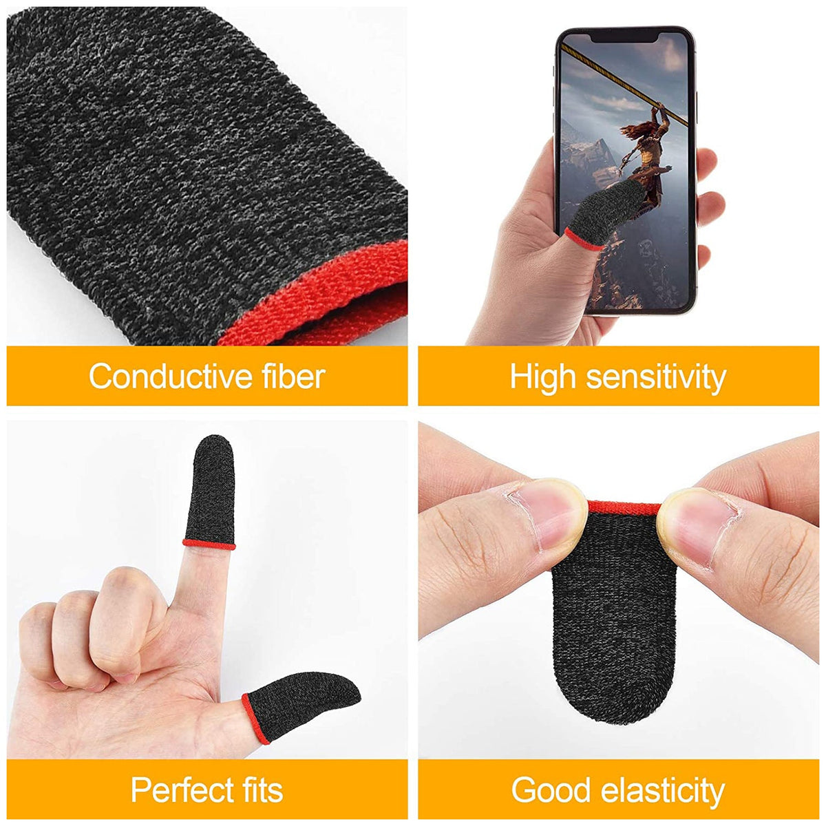 Gaming Finger Sleeves – Anti-Sweat & Enhanced Control – view 6