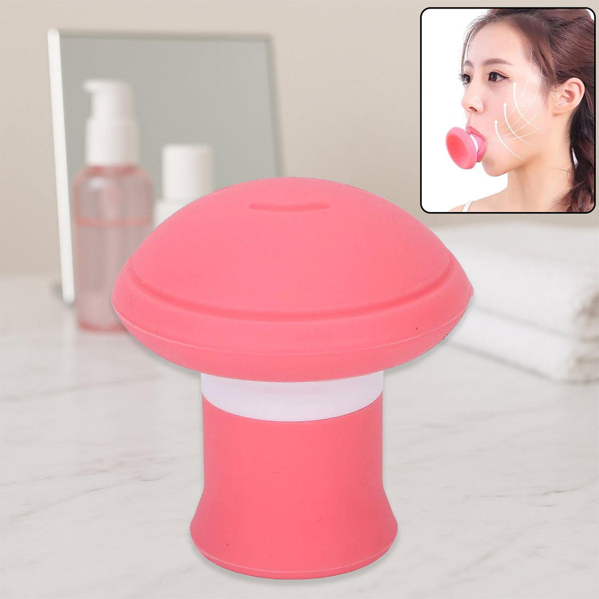 Silicone Facial Jaw Exerciser – Slimmer Face & Stress Relief