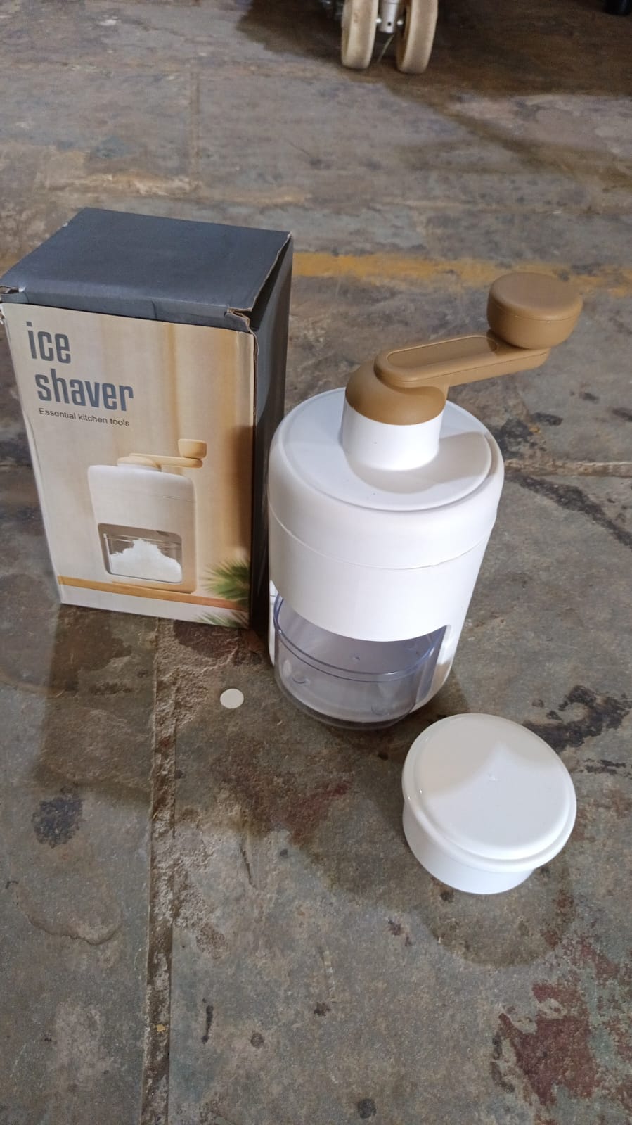 Portable Gola Maker – Manual Shaved Ice Machine – view 8