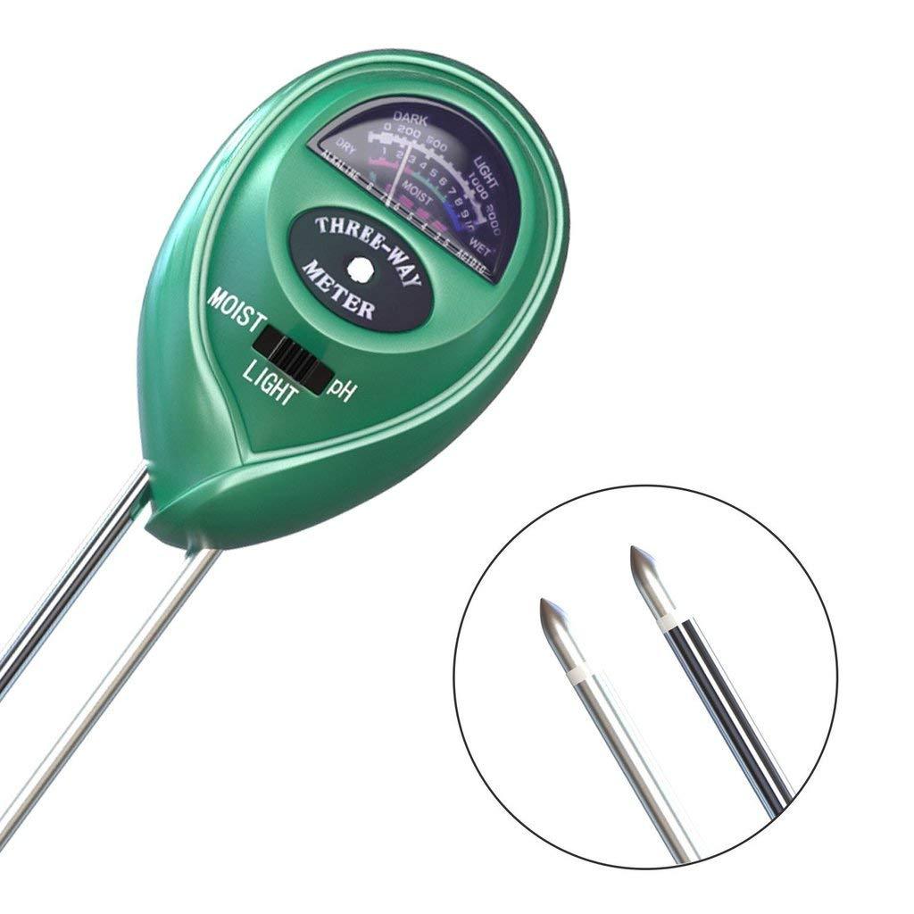Soil Tester 3-in-1 for Moisture, PH & Sunlight – close-up