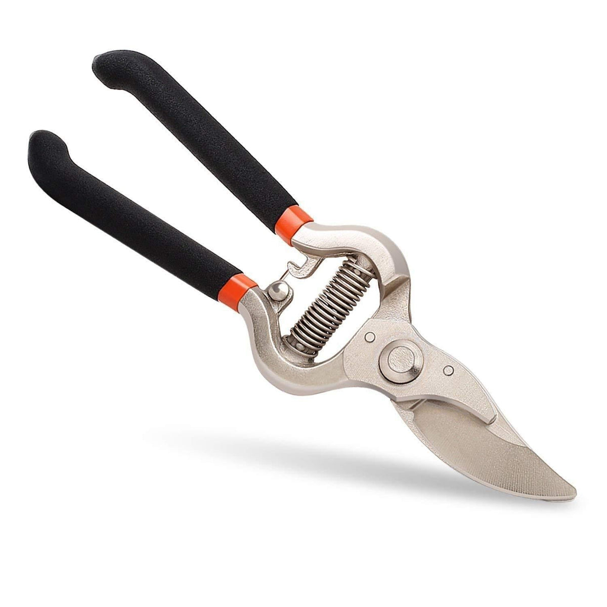 Garden Shears – 8-Inch Heavy-Duty Bypass Pruner – close-up
