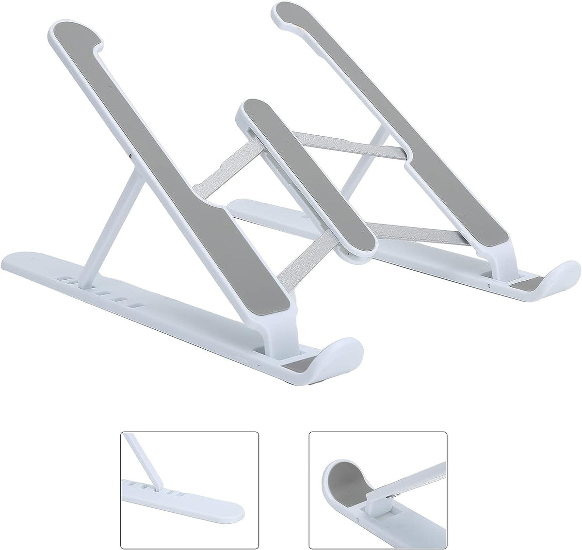 Adjustable Tablet Stand – Foldable & Ergonomic – side view