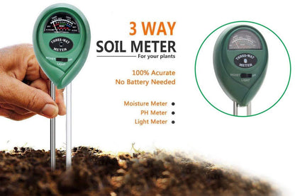 Soil Tester 3-in-1 for Moisture, PH & Sunlight – view 7
