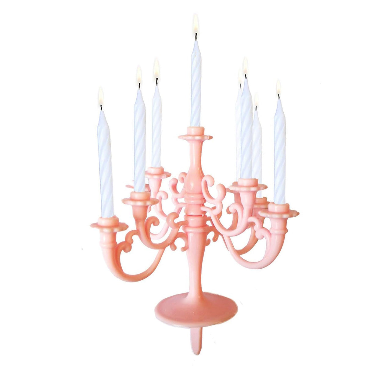 Luxury Birthday Candles – Elegant Cake Topper set – detail view