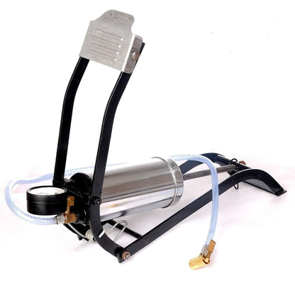 Steel Foot Pump – Heavy Duty Car & Bike Tire Inflator – view 6
