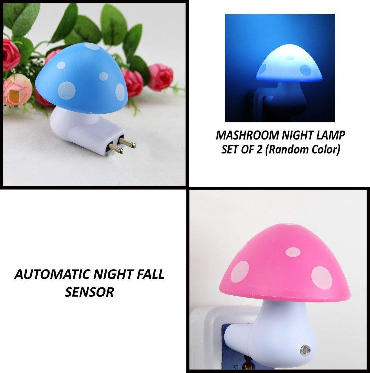 Automatic Night Sensor Lamp – Multicolour LED Light – close-up