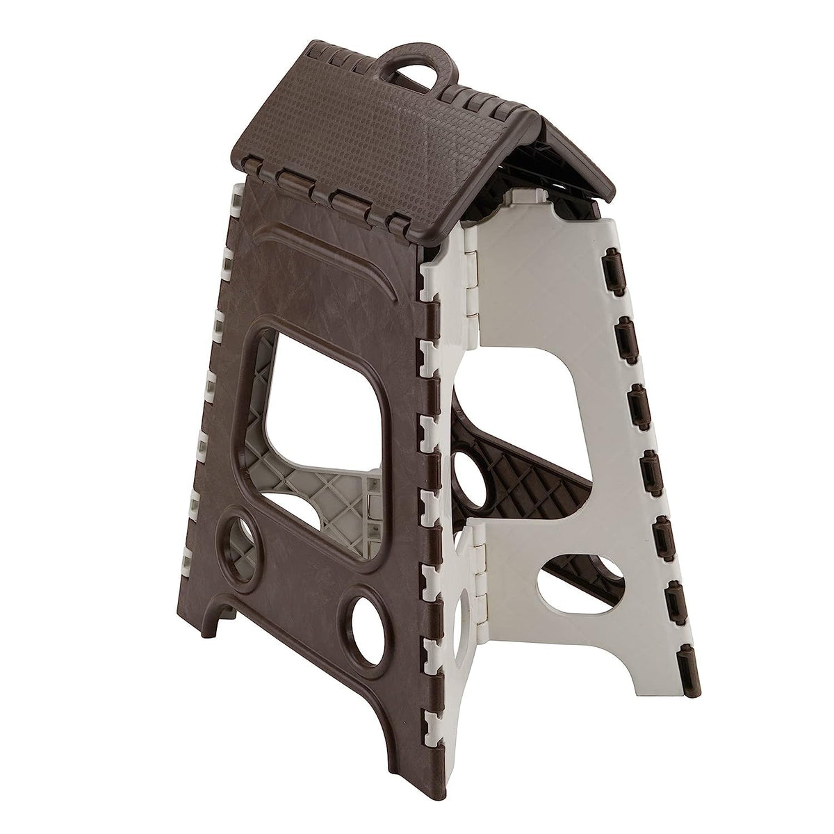 18 inch Folding Stool – Non-Slip, Portable & Sturdy – detail view