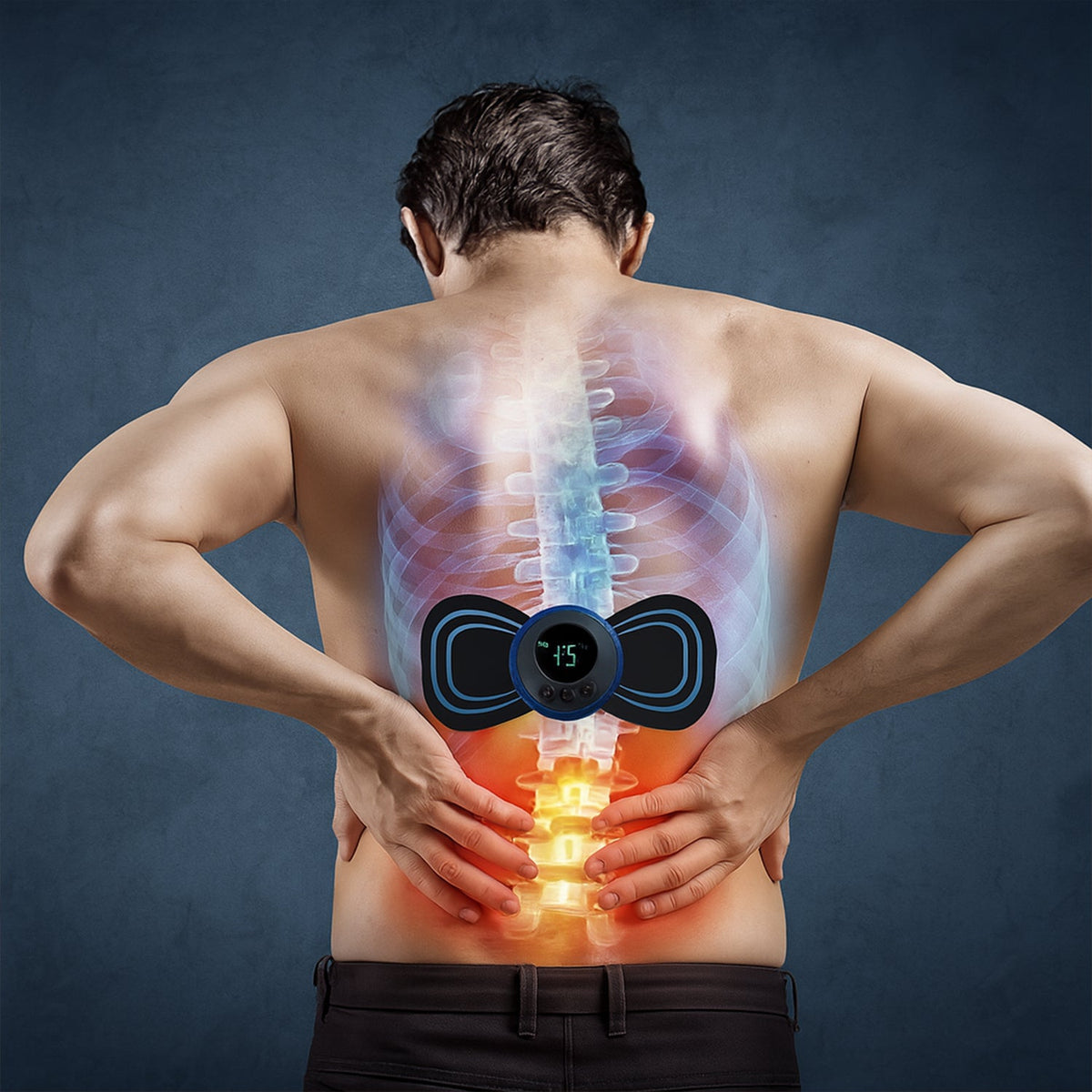 Portable Neck Massager – USB Rechargeable EMS