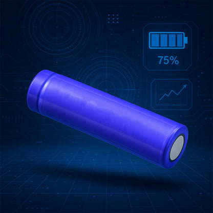 Lithium Rechargeable Battery – 3.7V 1200mAh Flat Top – close-up