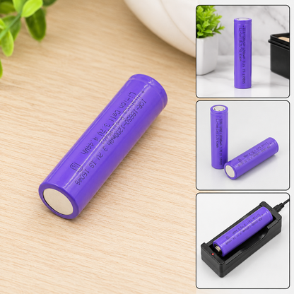 Lithium Rechargeable Battery – 3.7V 1200mAh Flat Top